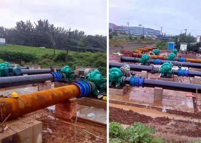 1000m3/H High Flow Horizontal Split Case Pump Single Stage High Pressure